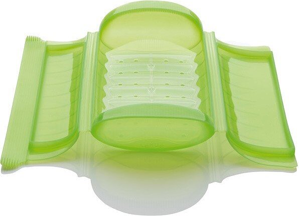 Luki Plat de Cuisson avec insert, 650 ml, vert