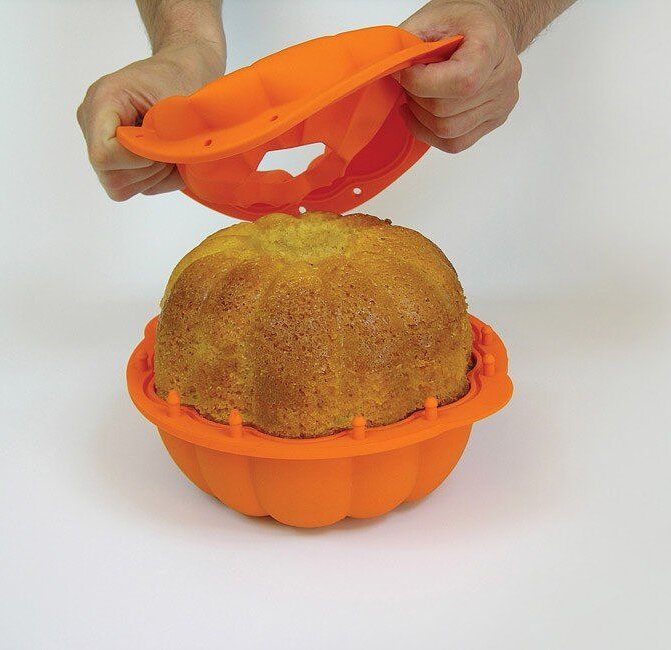 Molde de silicona Lékué, con forma de calabaza