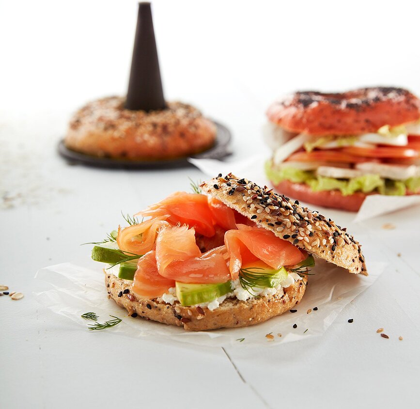 Molde para Bagels, 6 unidades