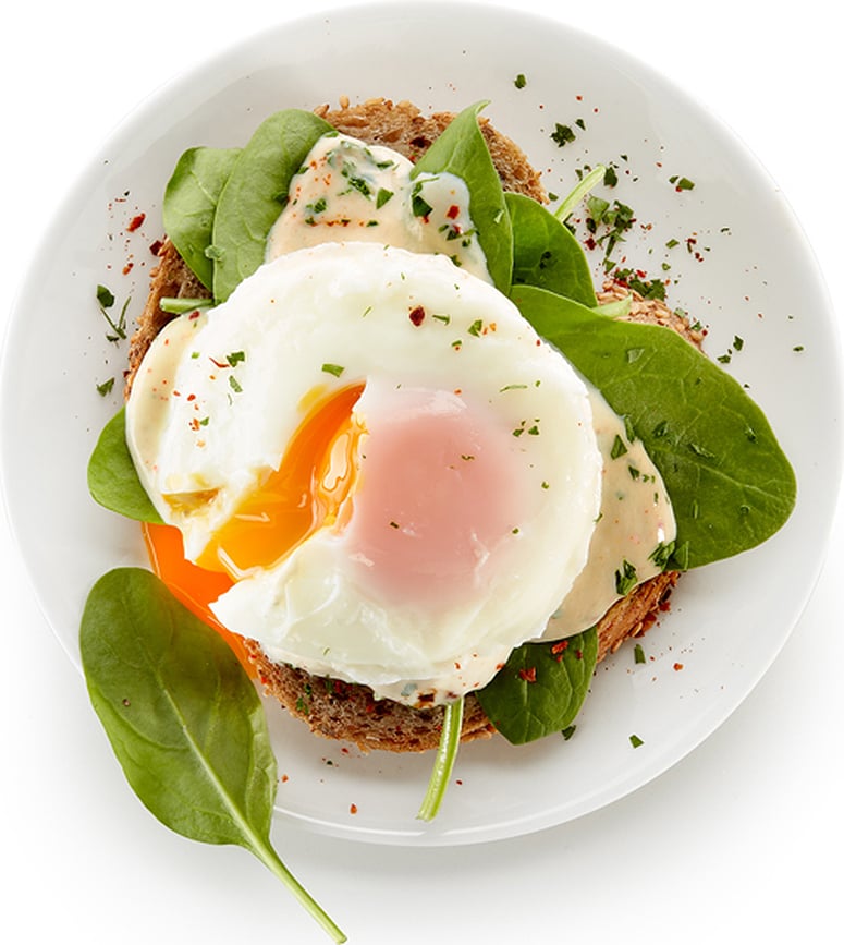 Molde para Huevos Poché Lekue, silicona, naranja, 2 unidades