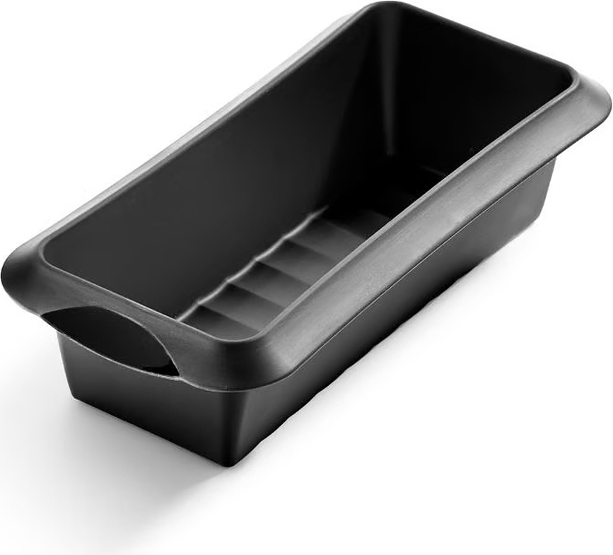 Molde para hornear de silicona Lekue, 24 cm, rectangular, negro