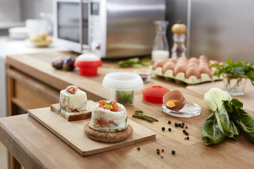 Molde para huevos Lekue, cuadrado