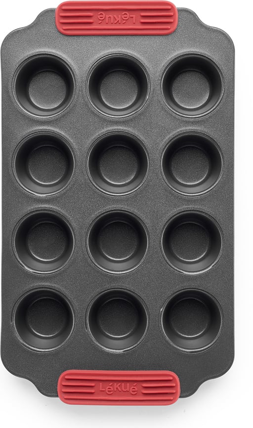 Molde para Minimuffins antiadherente Lekue, 12 cavidades