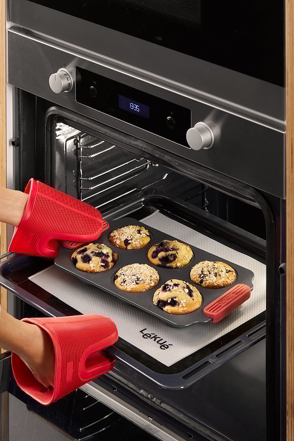 Molde para Muffins antiadherente Lekue, 6 cavidades