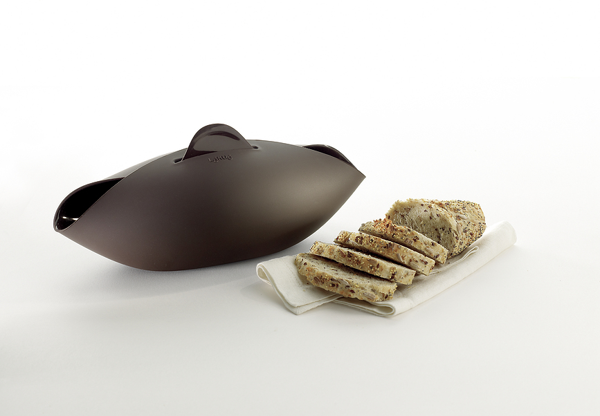 Molde para pan de silicona Lekue, 24 cm, marrón