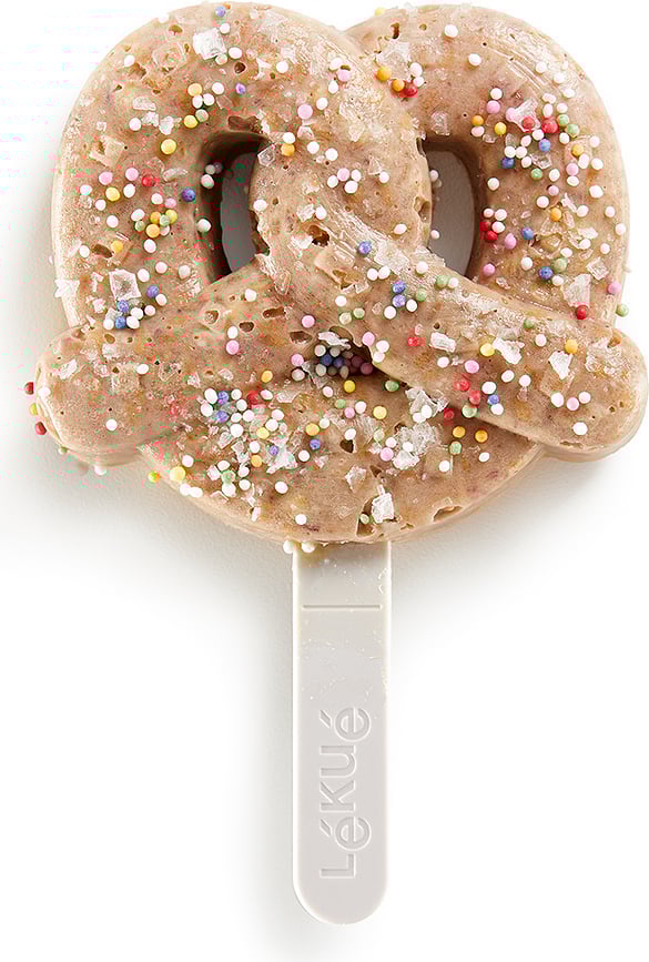Molde para Polos Lekue, con diseño de golosinas y pretzel