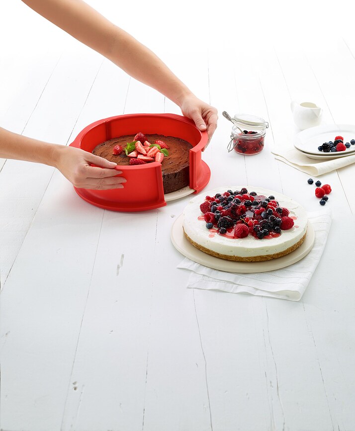 Molde para Tarta con plato de cerámica Duo, 15 cm, redondo