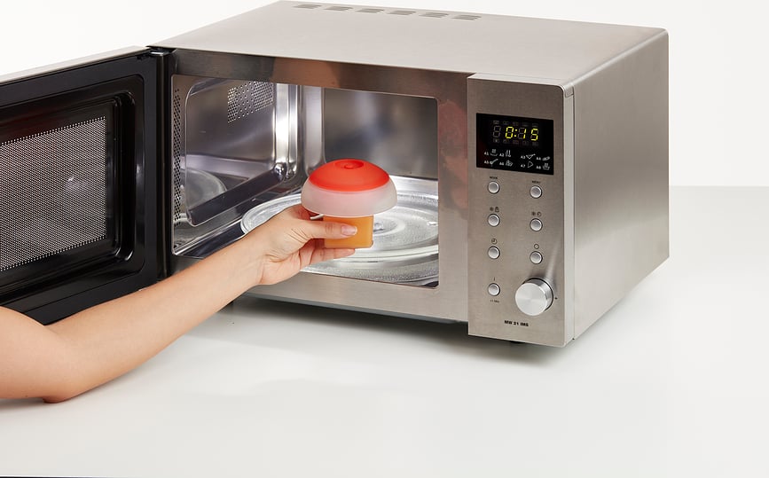 Moldes para Huevos Lekue, rojos, 2 unidades