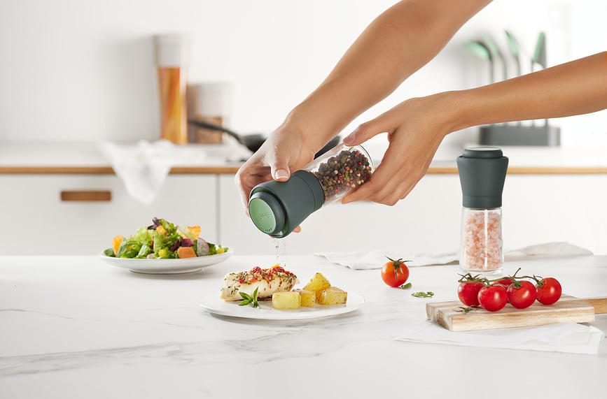 Molinillos de Sal y Pimienta Lekue, 2 unidades