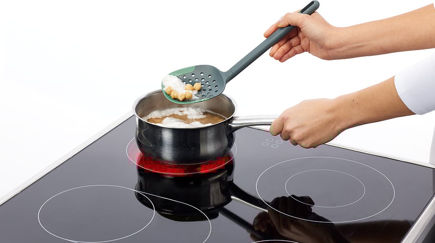 Non-Scratch Écumoire, vert foncé