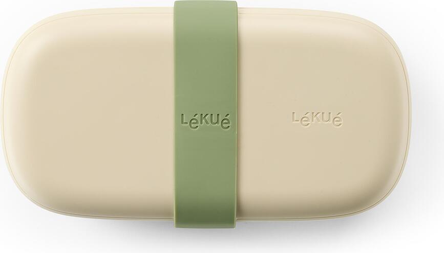 On The Go Natural Double Lunchbox 1 l