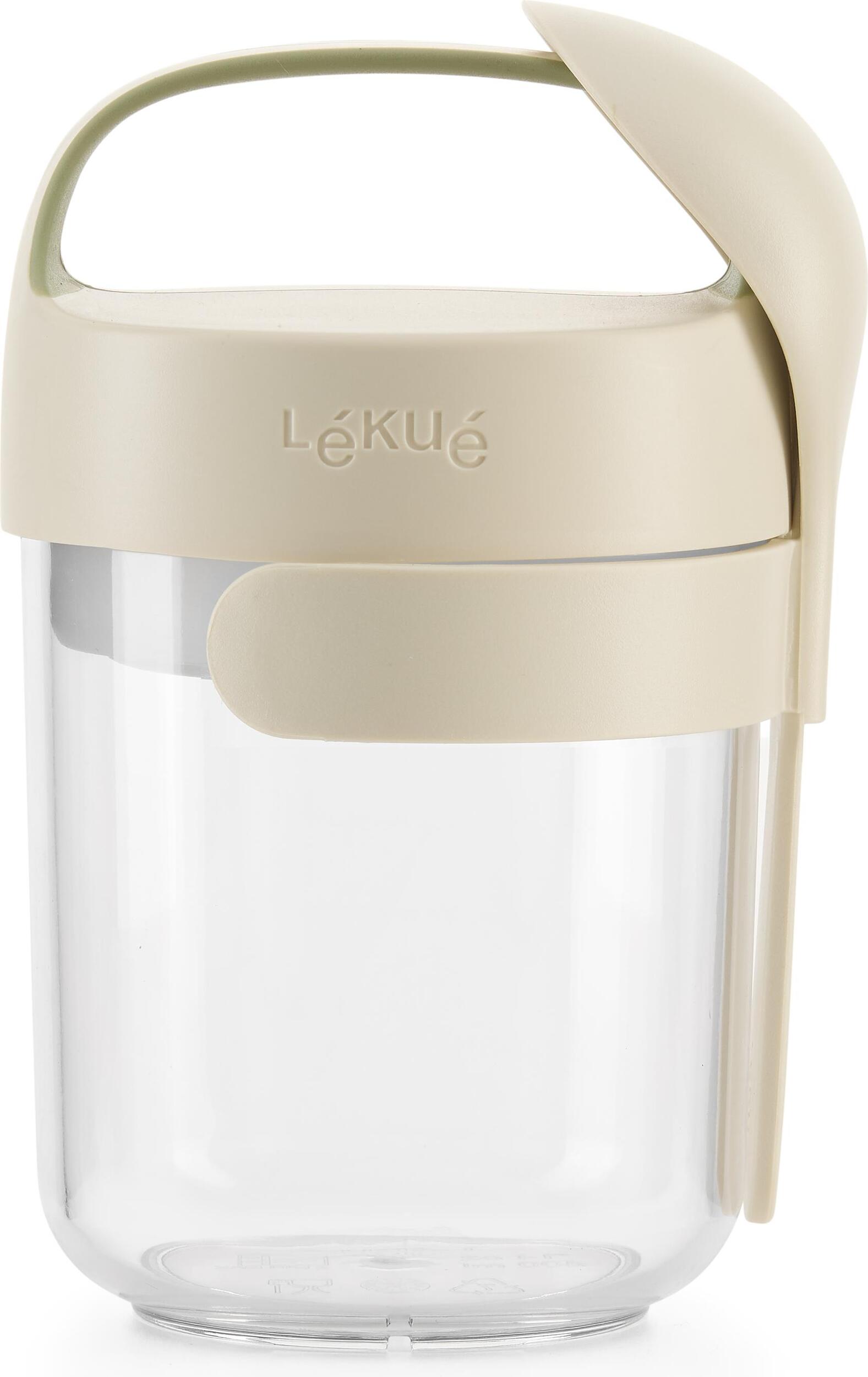 On The Go Natural Lunchbox 400 ml mit Löffel