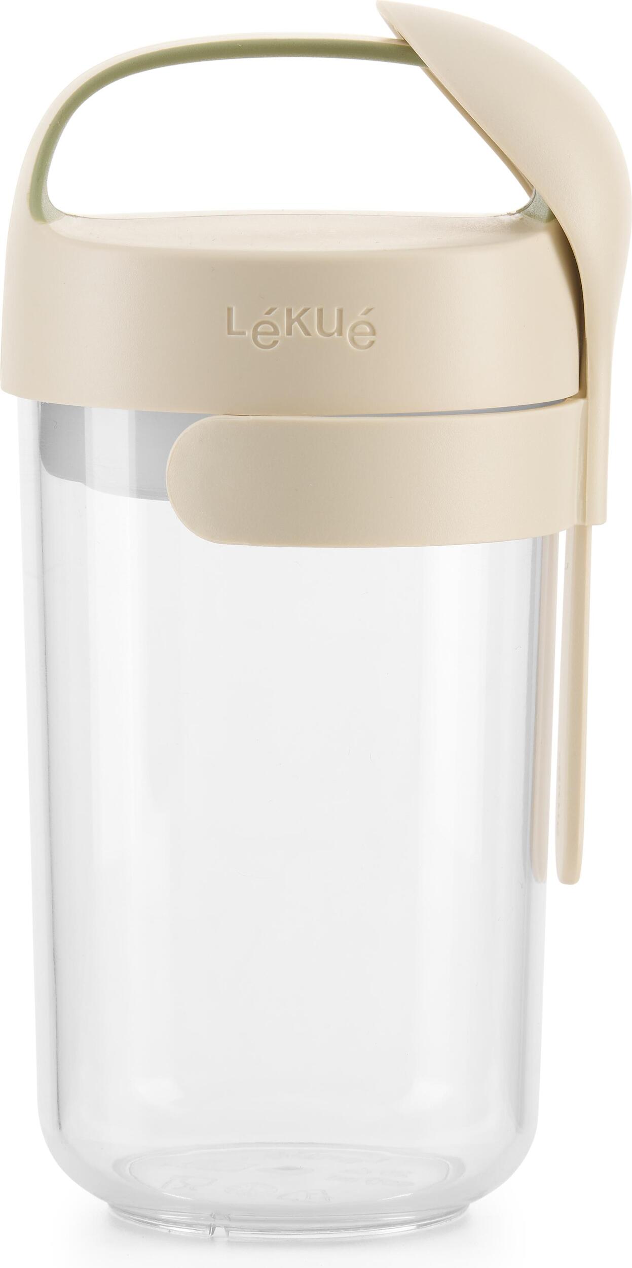 On The Go Natural Lunchbox 600 ml mit Löffel