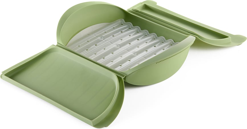 Recipiente para hornear Lekue con inserto, 27,5 cm