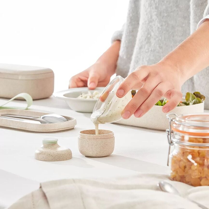 Recipiente para salsa To Go Organic, orgánico