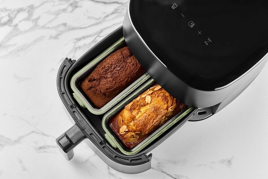 Recipientes para air fryer Lekue, rectangulares, 2 unidades