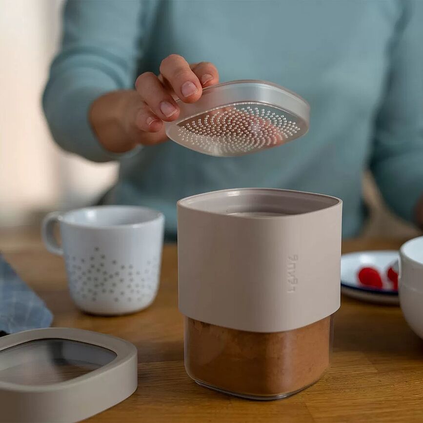 Save & Stoe Boîtes de Conservation, beiges, Lot de 3