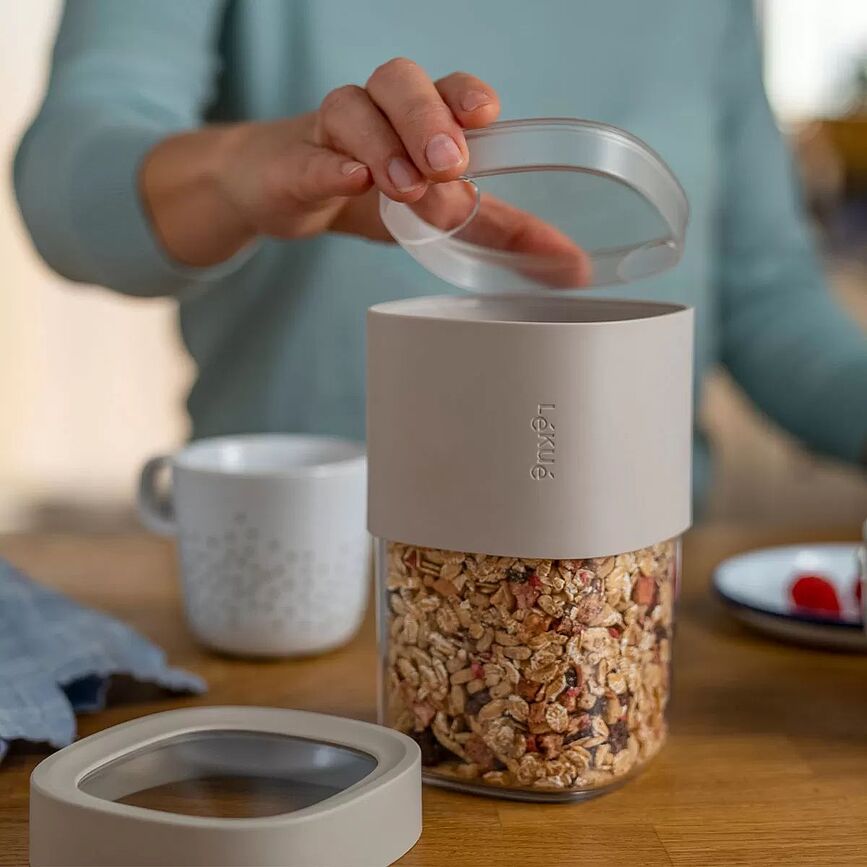 Save & Stoe Couvercles avec passoires pour boîtes de conservation, Lot de 2