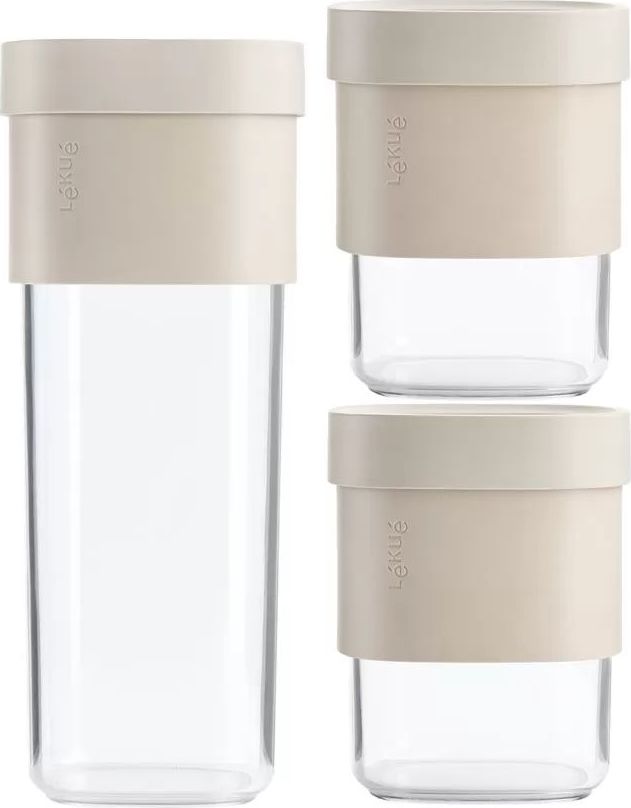 Save & Stoe Küchenbehälter beige 3 St.