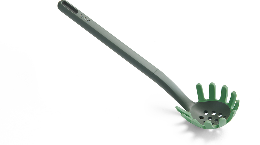 Servidor de Pasta Lekue, verde