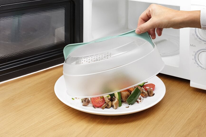 Tapa protectora para microondas Lekue