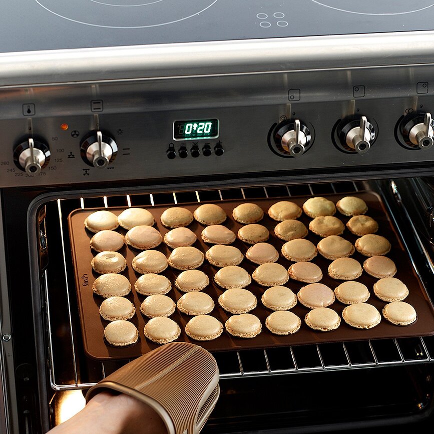 Tapete de silicona para macarons Lekue