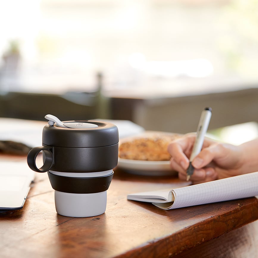 Taza de Viaje plegable To Go, rosa