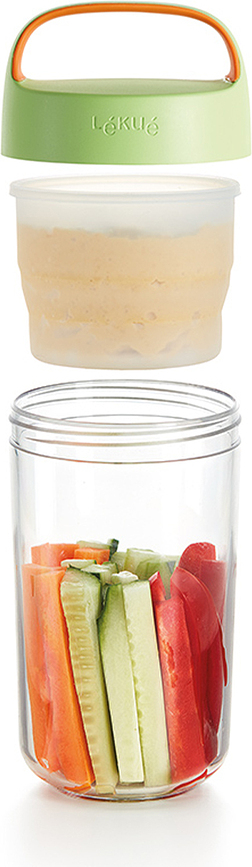 To Go Posoda za na pot, 600 ml, oranžna