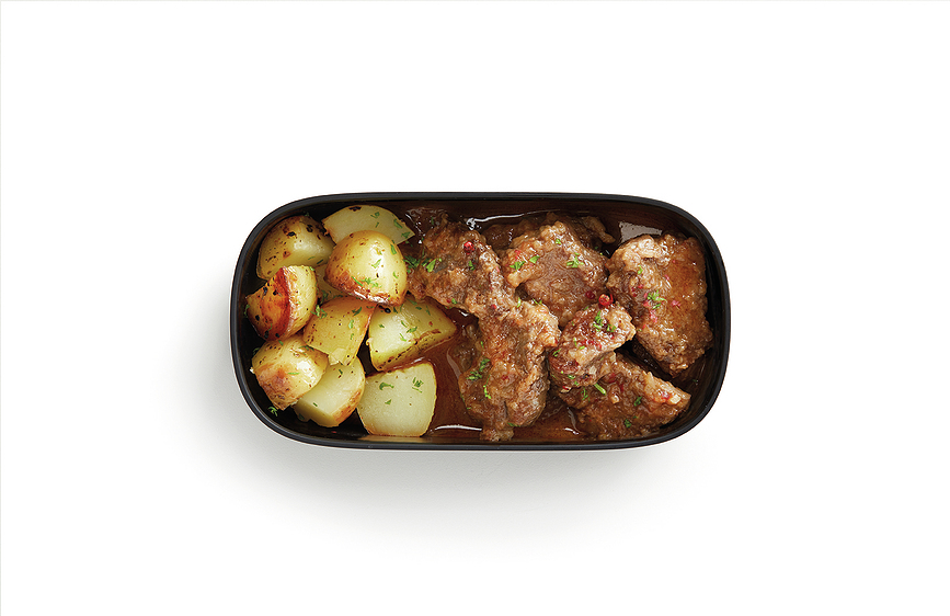 Posoda za malico za na pot, turkizna