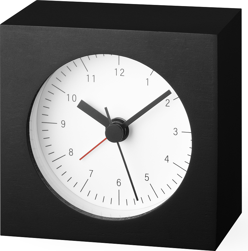 City Pop Ξυπνητήρι με μεγάλους αριθμούς, μαύρο