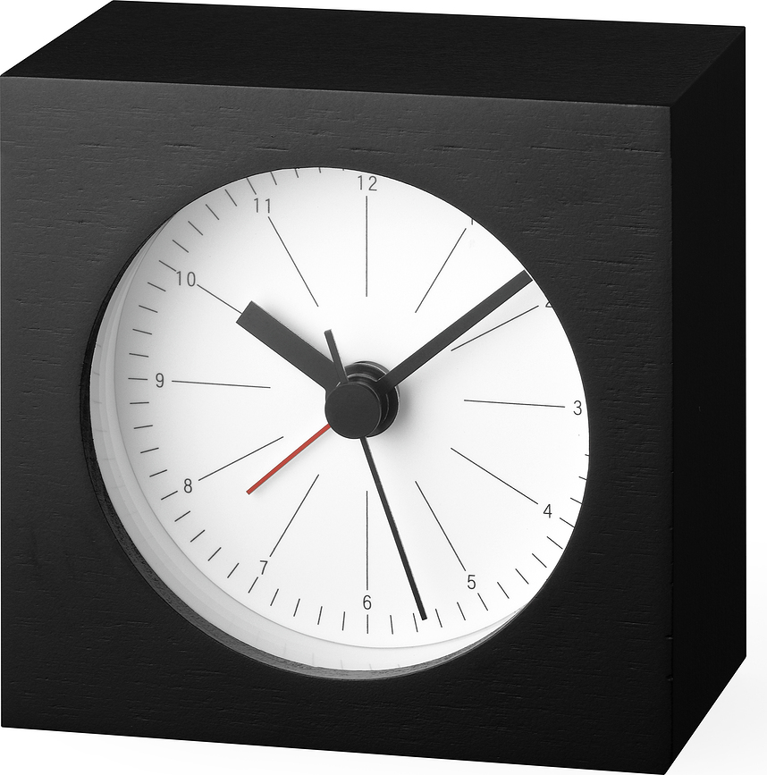 City Pop Ξυπνητήρι με μεγάλους αριθμούς, μαύρο