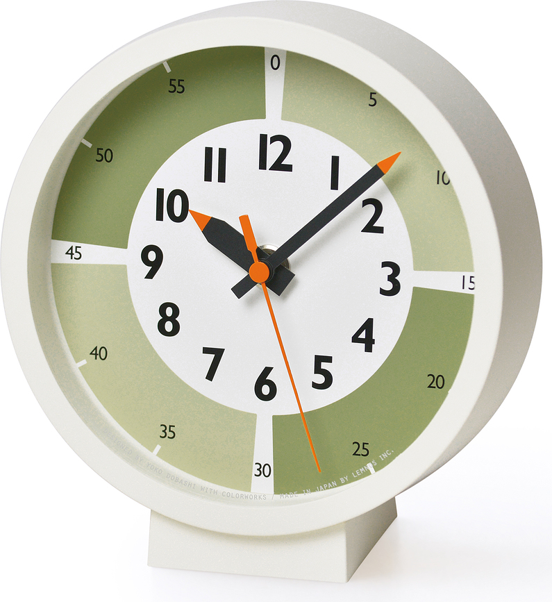 Fun Pun Color Horloge de Table, multicolore