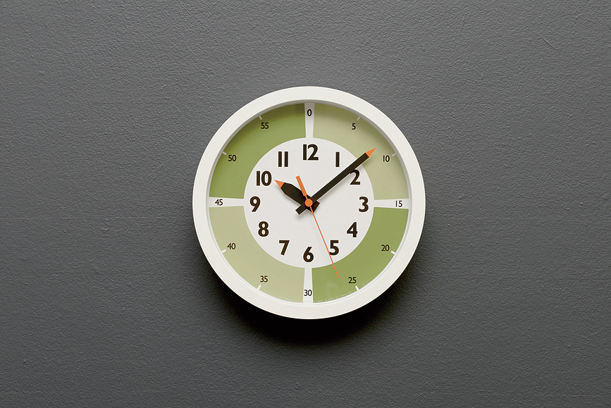 Fun Pun Color Sat zidni 24,8 cm plavi