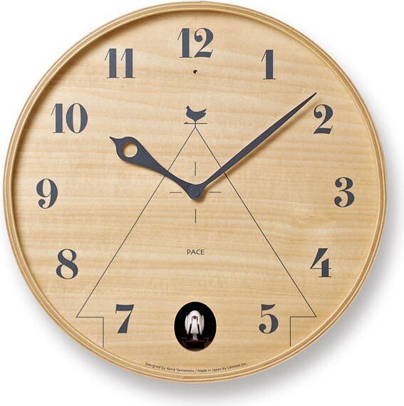 Pace Horloge murale à coucou, bois clair
