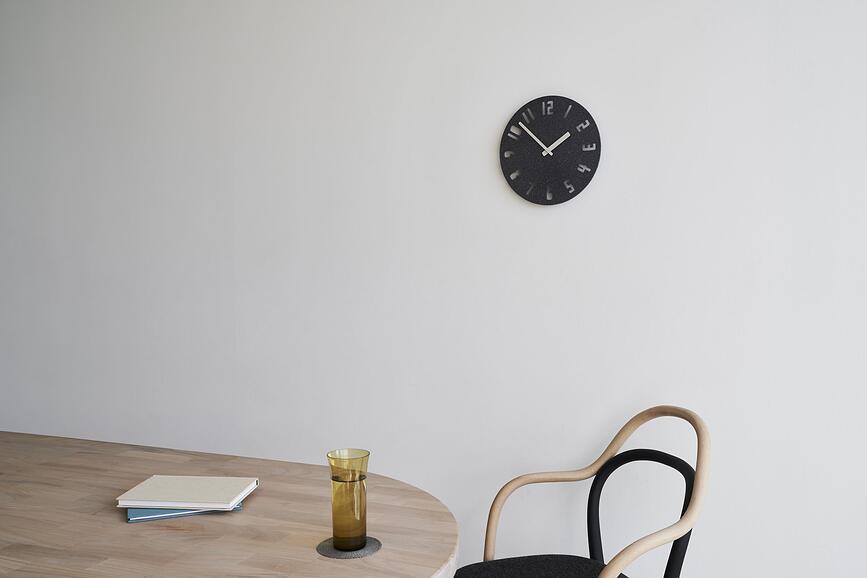 Paneco Horloge Murale, gris clair