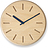 Paper Wood Line Horloge murale 29 cm, aiguilles bleues