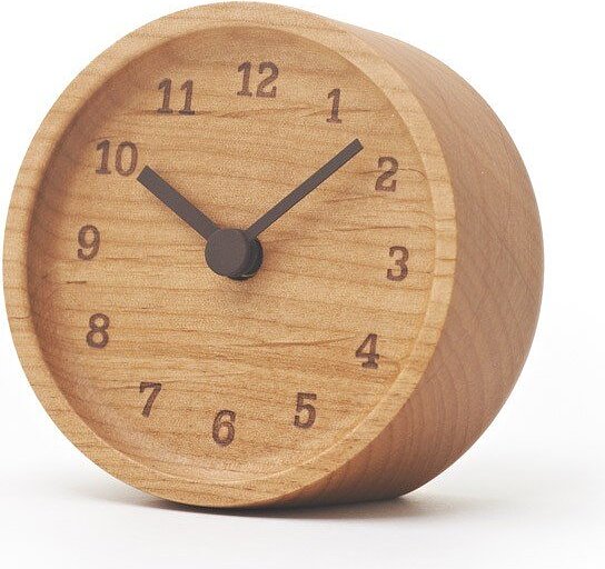 Reloj de Mesa Muku, de aliso