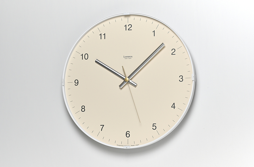 Reloj de Pared Biome, 32 cm, blanco