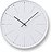 Reloj de pared Dandelion, blanco