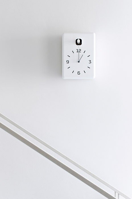 Reloj de Pared con Cuco de madera clara Cucu