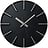 Reloj de Pared Edge M, negro