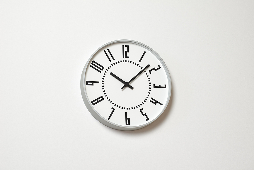 Reloj de Pared Eki, negro