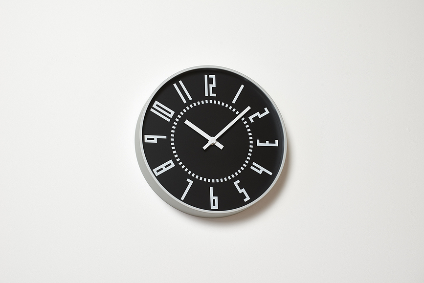 Reloj de Pared Eki, negro