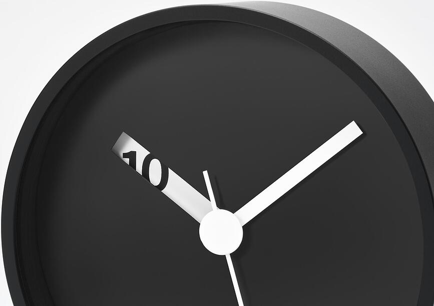 Reloj de Pared Extra Normal, blanco