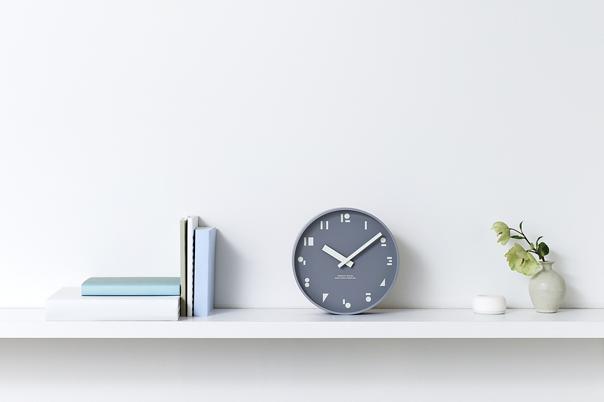 Reloj de Pared M S S, gris