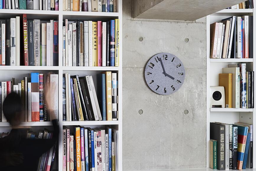 Reloj de Pared Paneco, gris claro