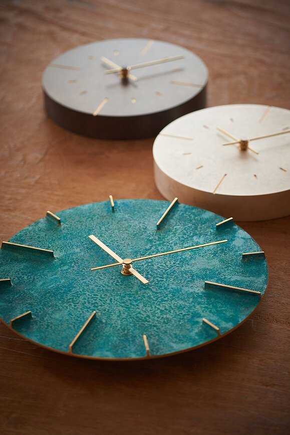 Reloj de Pared Quaint, plateado