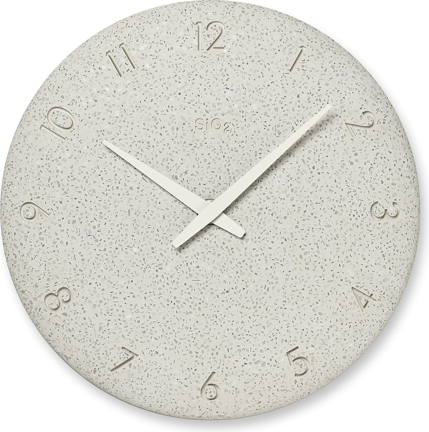 Reloj de Pared SiO2, blanco