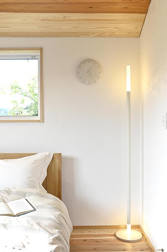 Reloj de pared SiO2, beige