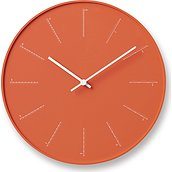 Sieninis laikrodis Divide oranžinės spalvos